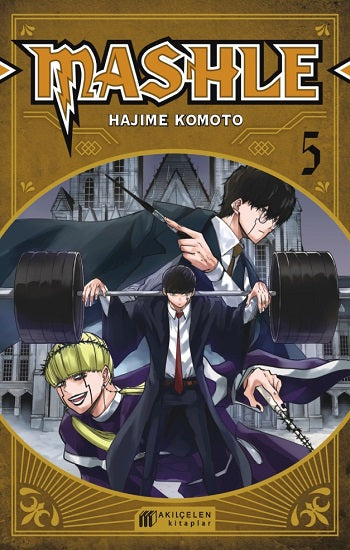 Mashle 5 – Hajime Komoto – Akıl Çelen Kitaplar – kitap kapağı
