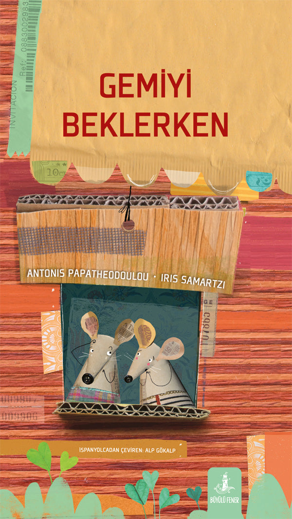 Gemiyi Beklerken (Ciltli) – Antonis Papatheodoulou – Büyülü Fener Yayınları – kitap kapağı