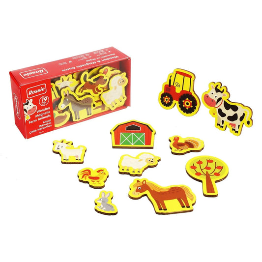 Rossie Magnet Farm Figures