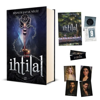 İhtilal 3 - Zerda (Ciltli) – Binnur Şafak Nigiz – Dokuz Yayınları – kitap kapağı