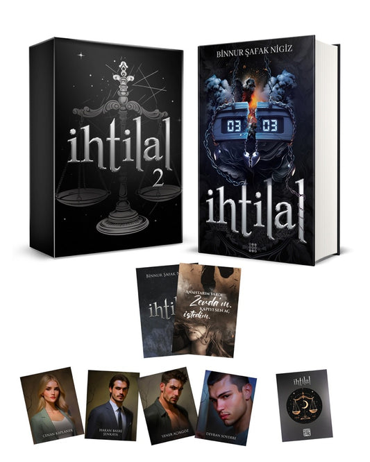 İhtilal 2 - Zede (Ciltli Kutulu) – Binnur Şafak Nigiz – Dokuz Yayınları – kitap kapağı