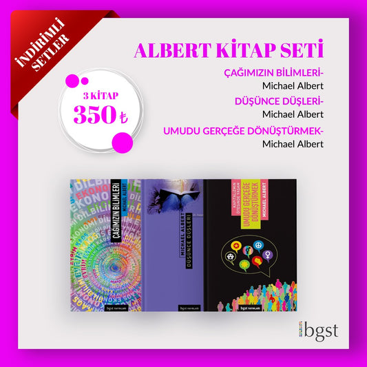 Albert Seti (3 KitapTakım) – Michael Albert – Bgst Yayınları – kitap kapağı