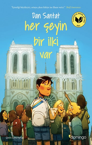 Her Şeyin Bir İlki Var – Dan Santat – Domingo Yayınevi – kitap kapağı