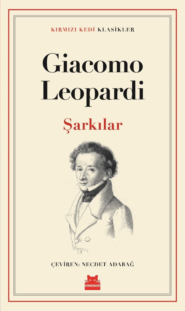 Şarkılar – Giacomo Leopardi – Kırmızı Kedi Yayınevi – kitap kapağı