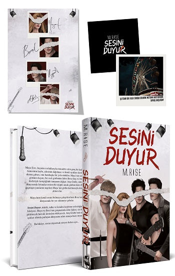 Sesini Duyur (Ciltli) – M. Rise – İndigo Kitap – kitap kapağı
