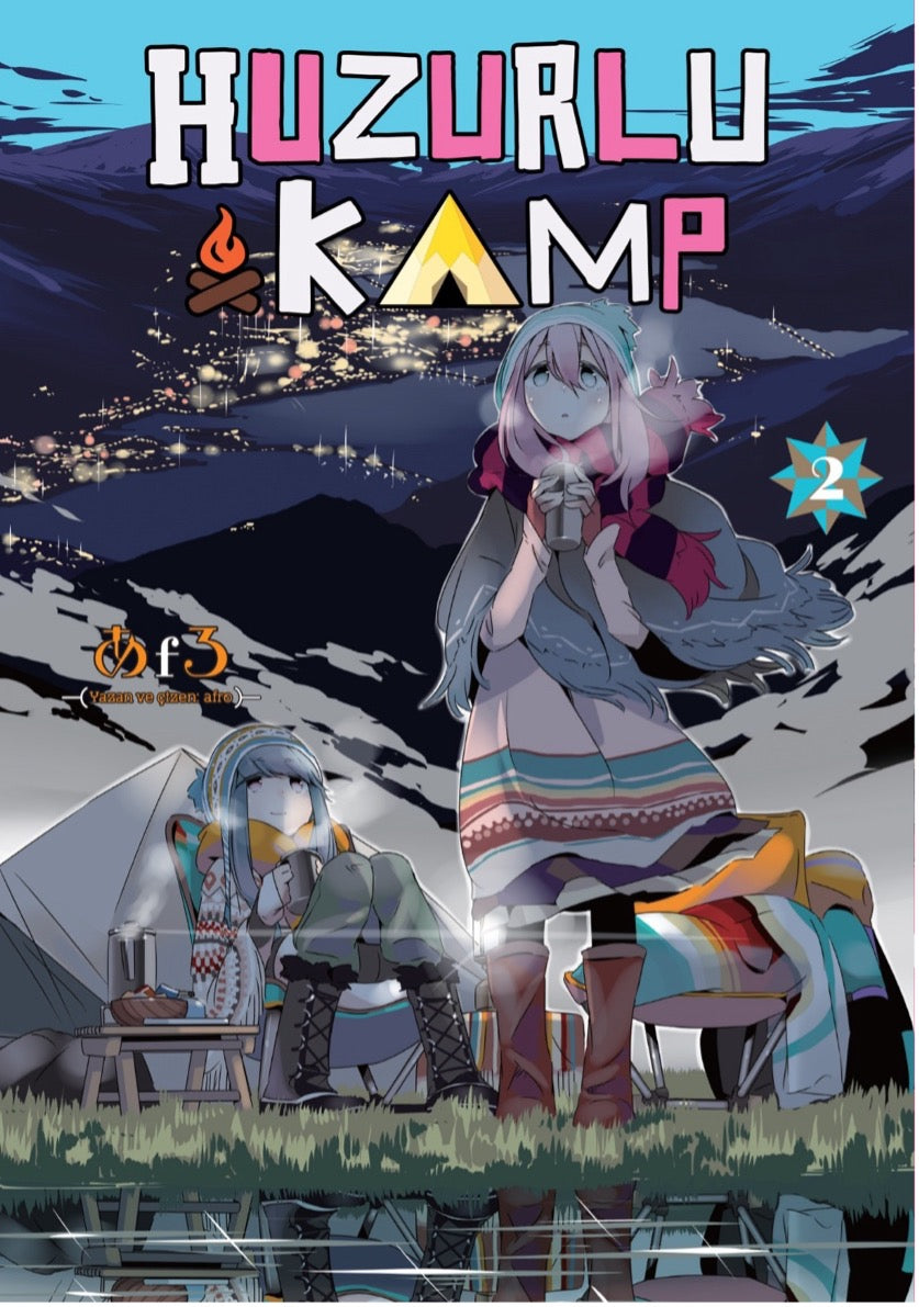 Huzurlu Kamp -2 – Afro – Kayıp Kıta Yayınları – kitap kapağı