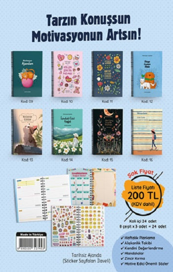 Motivasyon Ajandam (Ciltli) – Kolektif – Nesil Yayınları – kitap kapağı