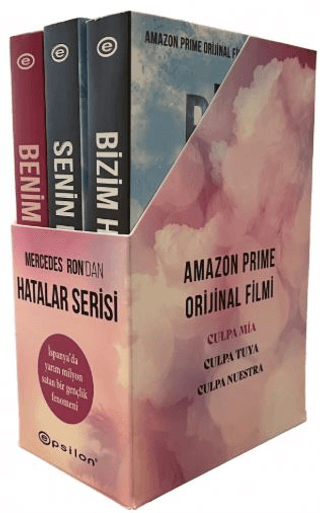 Hatalar Serisi – 3 Kitaplık Kutulu Set – Mercedes Ron – Epsilon Yayınları – kitap kapağı