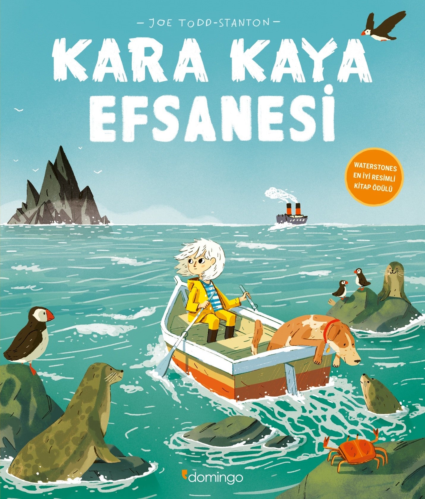 Kara Kaya Efsanesi – Joe Todd-Stanton – Domingo Yayınevi – kitap kapağı