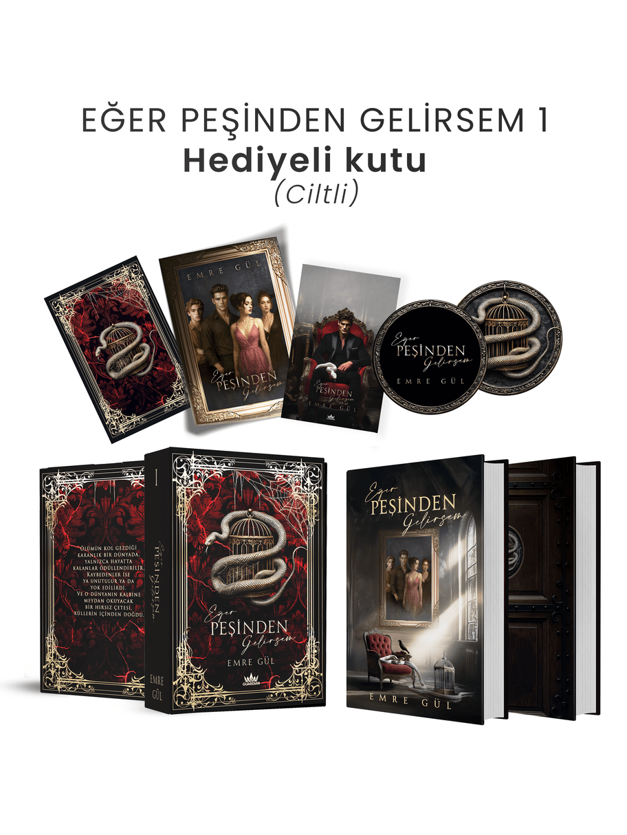 Eğer Peşinden Gelirsem 1 – (Hediyeli Kutu - Ciltli) – Emre Gül – Guardian – kitap kapağı