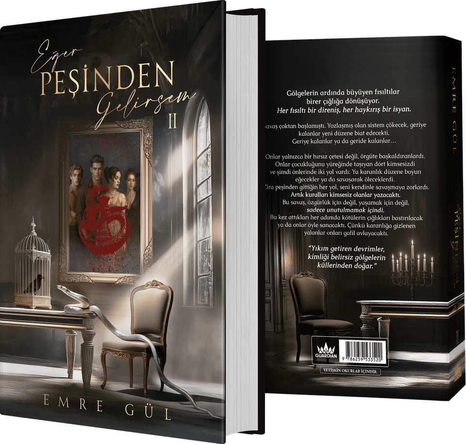Eğer Peşinden Gelirsem 2 (Ciltli) – Emre Gül – Guardian – kitap kapağı