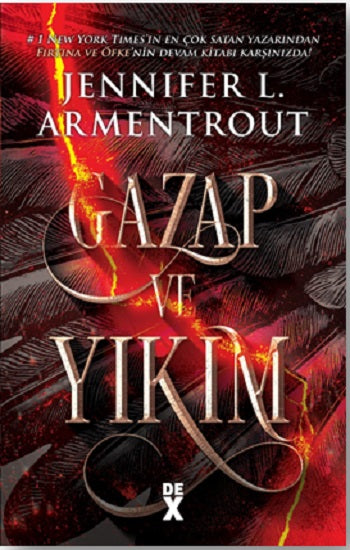 Haberci 2: Gazap ve Yıkım – Jennifer L. Armentrout – Dex Yayınevi – kitap kapağı