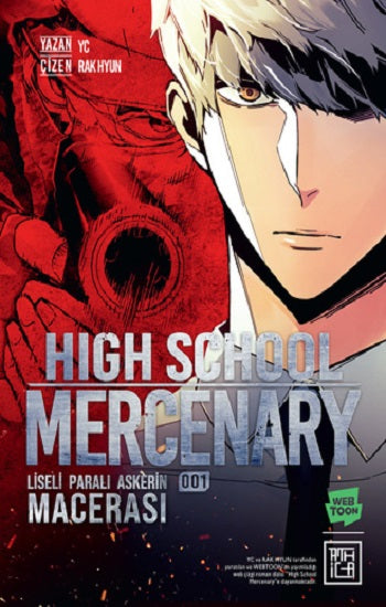 Liseli Paralı Askerin Macerası - 1 – YC – Athica Yayınları – kitap kapağı