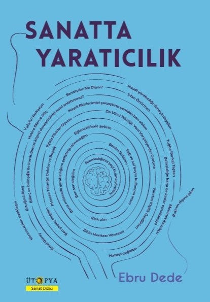 Sanatta Yaratıcılık – Ebru Dede – Ütopya Yayınevi – kitap kapağı
