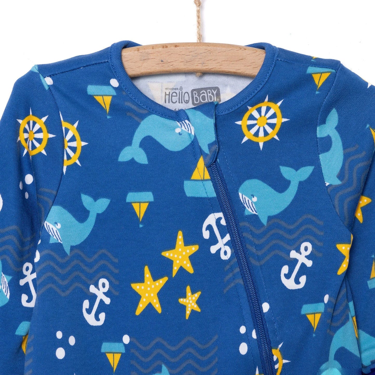 HelloBaby Boy Jumpsuit - Navy Blue