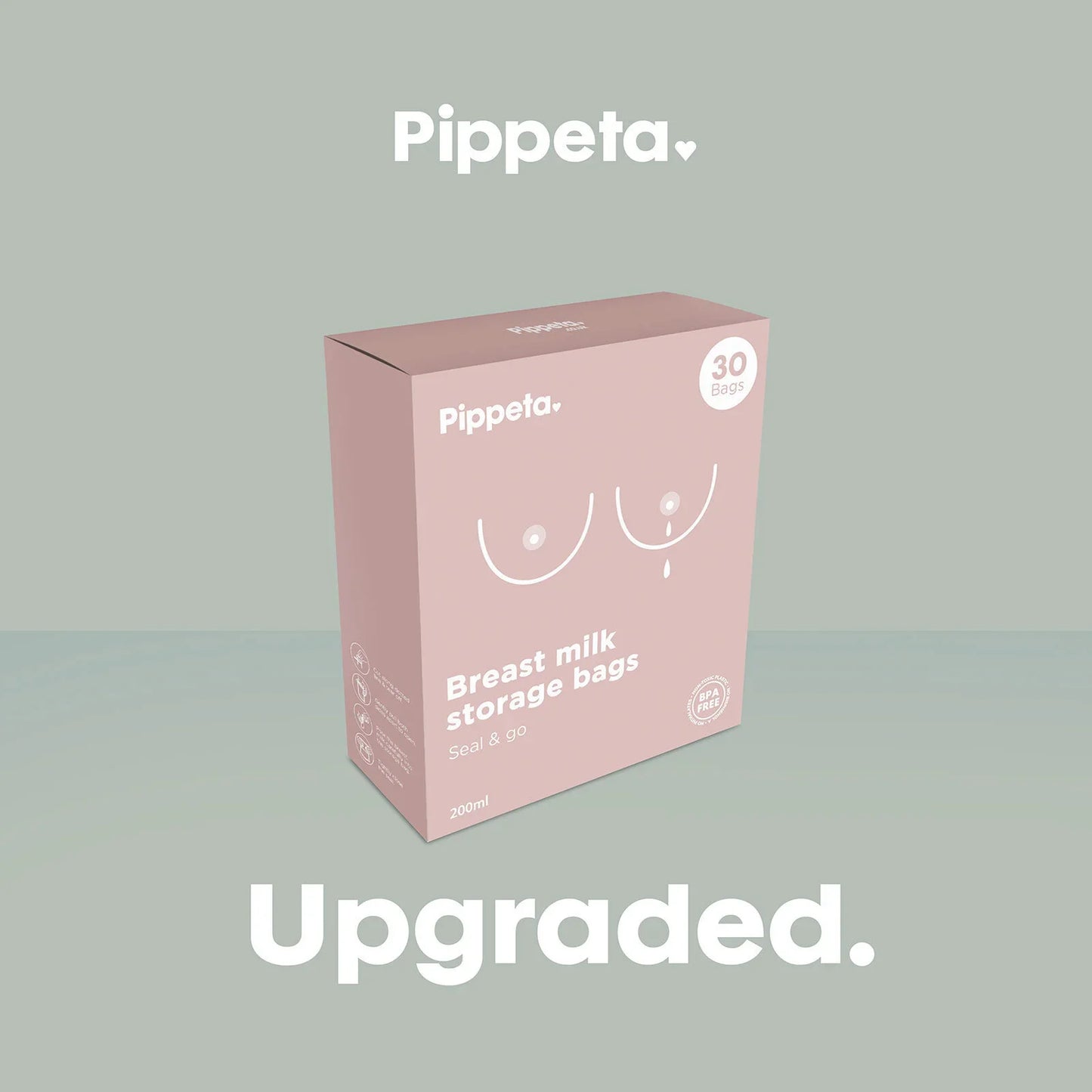 Pippeta Breast Milk Storage Bags 30 pcs