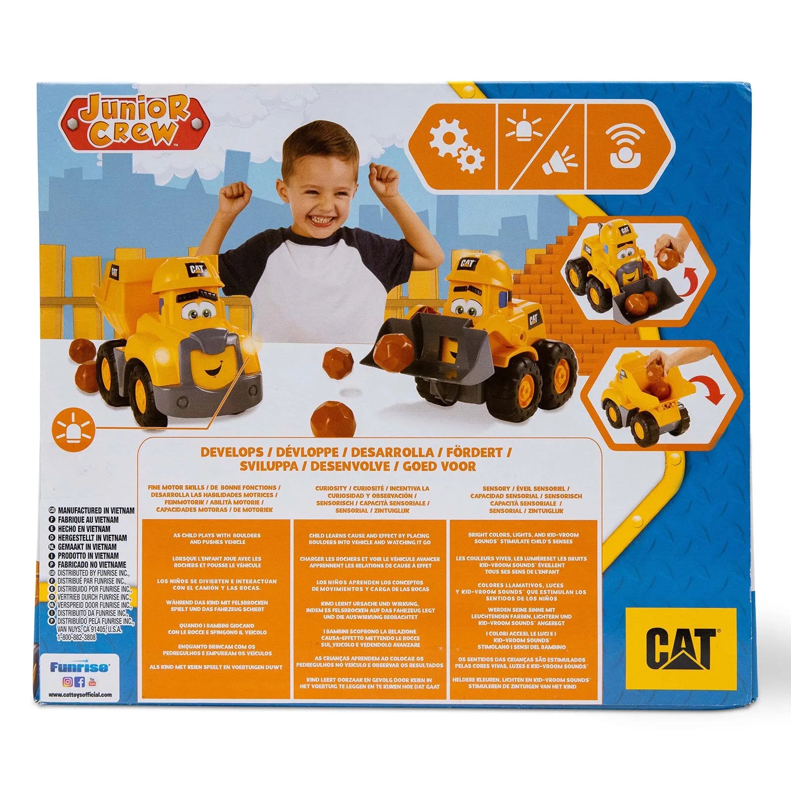 CAT Junior Crew Construction Buddies Dump Truck