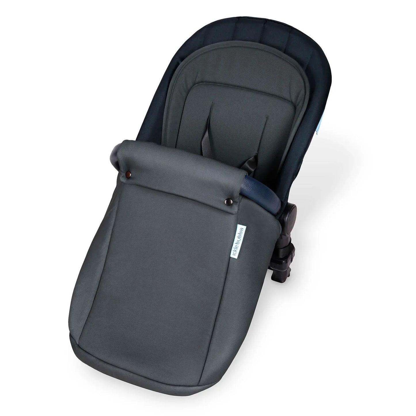 Ickle Bubba Stomp V4 2 In 1 Carrycot & Pushchair - Chrome/Blueberry