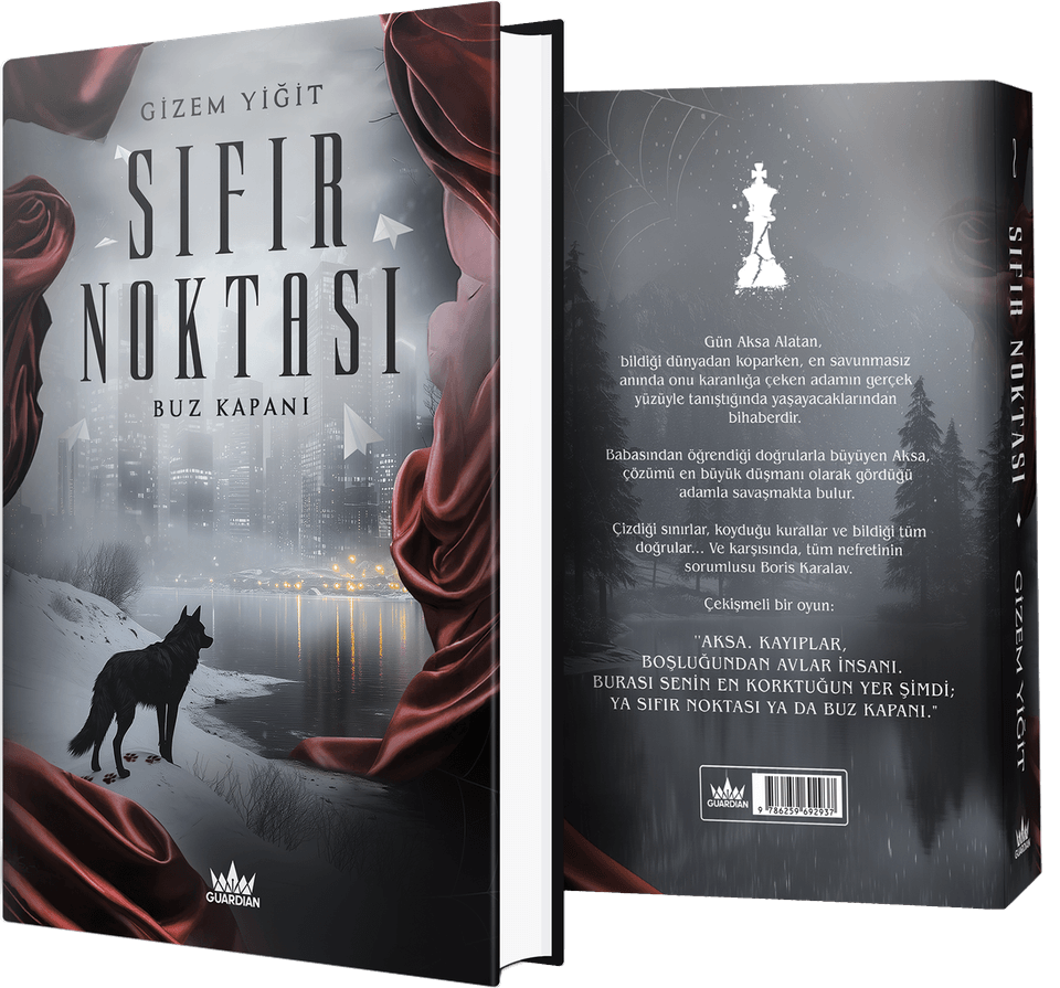 Sıfır Noktası 2: Buz Kapanı  (Ciltli) – Gizem Yiğit – Guardian – kitap kapağı