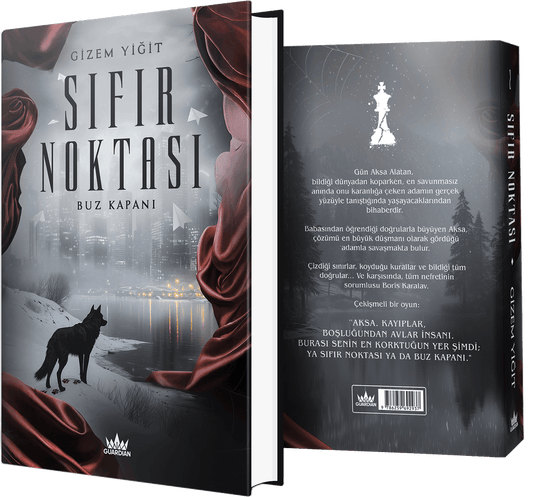 Sıfır Noktası 2: Buz Kapanı  (Ciltli) – Gizem Yiğit – Guardian – kitap kapağı