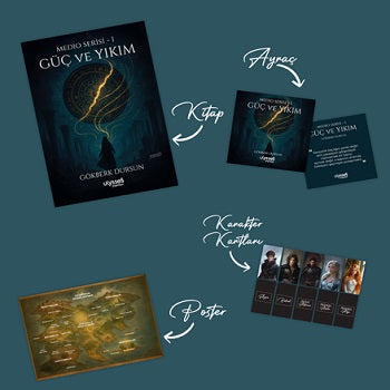 Medio Serisi 1 : Güç ve Yıkım – Gökberk Dursun – Ulysses Yayınları – kitap kapağı