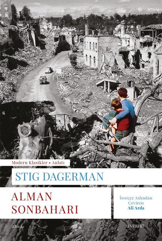 Alman Sonbaharı – Stig Dagerman – Everest Yayınları – kitap kapağı
