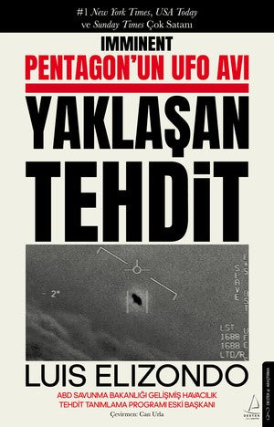 Yaklaşan Tehdit – Luis Elizondo – Destek Yayınları – kitap kapağı