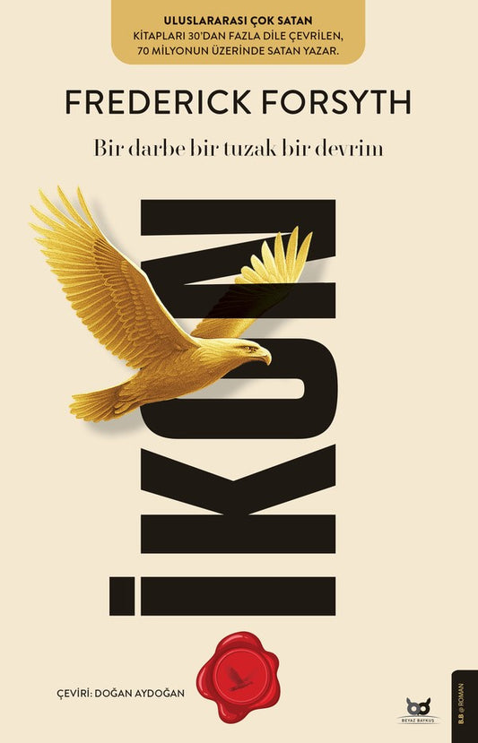 İkon – Frederick Forsyth – Beyaz Baykuş Yayınları – kitap kapağı