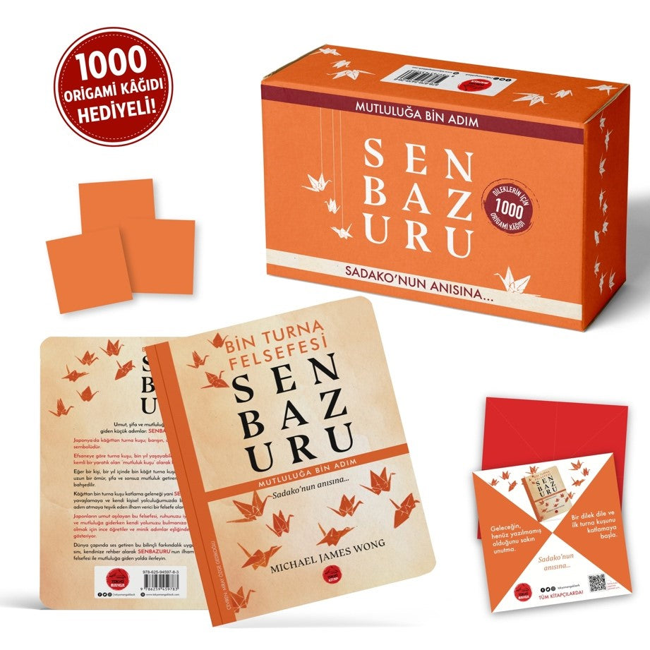 Senbazuru – Bin Turna Felsefesi (Kutulu Kitap) – Michael James Wong – Tokyo Manga – kitap kapağı