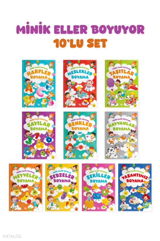 Minik Eller Boyuyor – 10 Kitaplık Set – Kolektif – Bilgi Park – kitap kapağı
