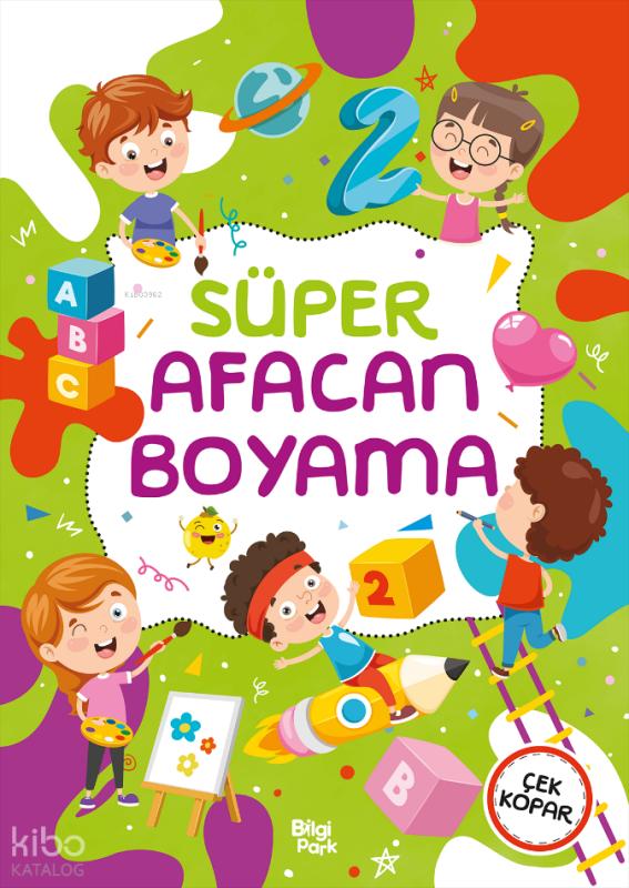 Süper Afacan Boyama Kitabı – Kolektif – Bilgi Park – kitap kapağı
