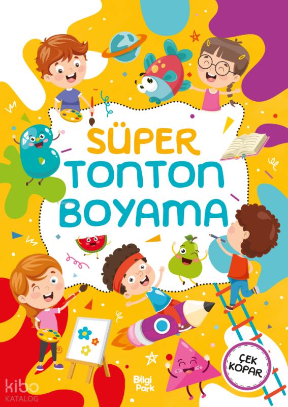 Süper Tonton Boyama Kitabı – Kolektif – Bilgi Park – kitap kapağı