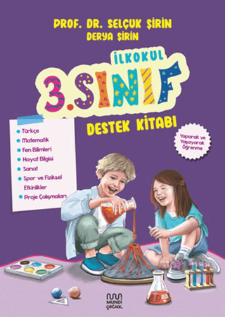 İlkokul 3. Sınıf Destek Kitabı – Selçuk Şirin & Derya Şirin – Mundi – kitap kapağı