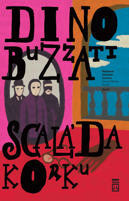 Scala'da Korku – Dino Buzzati – Timaş Yayınları – kitap kapağı