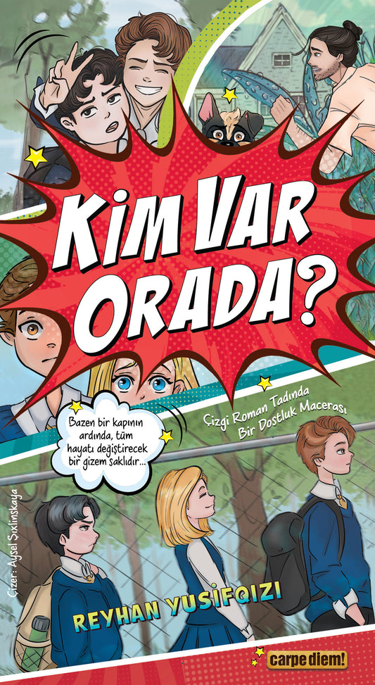 Kim Var Orada? – Reyhan Yusufgizi – Carpe Diem Kitapları – kitap kapağı