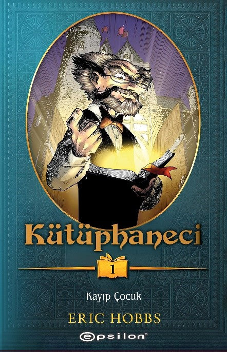 Kütüphaneci 1 – Eric Hobbs – Epsilon Yayınları – kitap kapağı