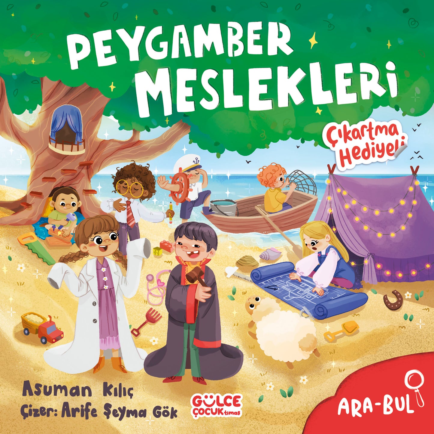 Peygamber Meslekleri - Ara Bul – Asuman Kılıç – Gülce Kitap – kitap kapağı