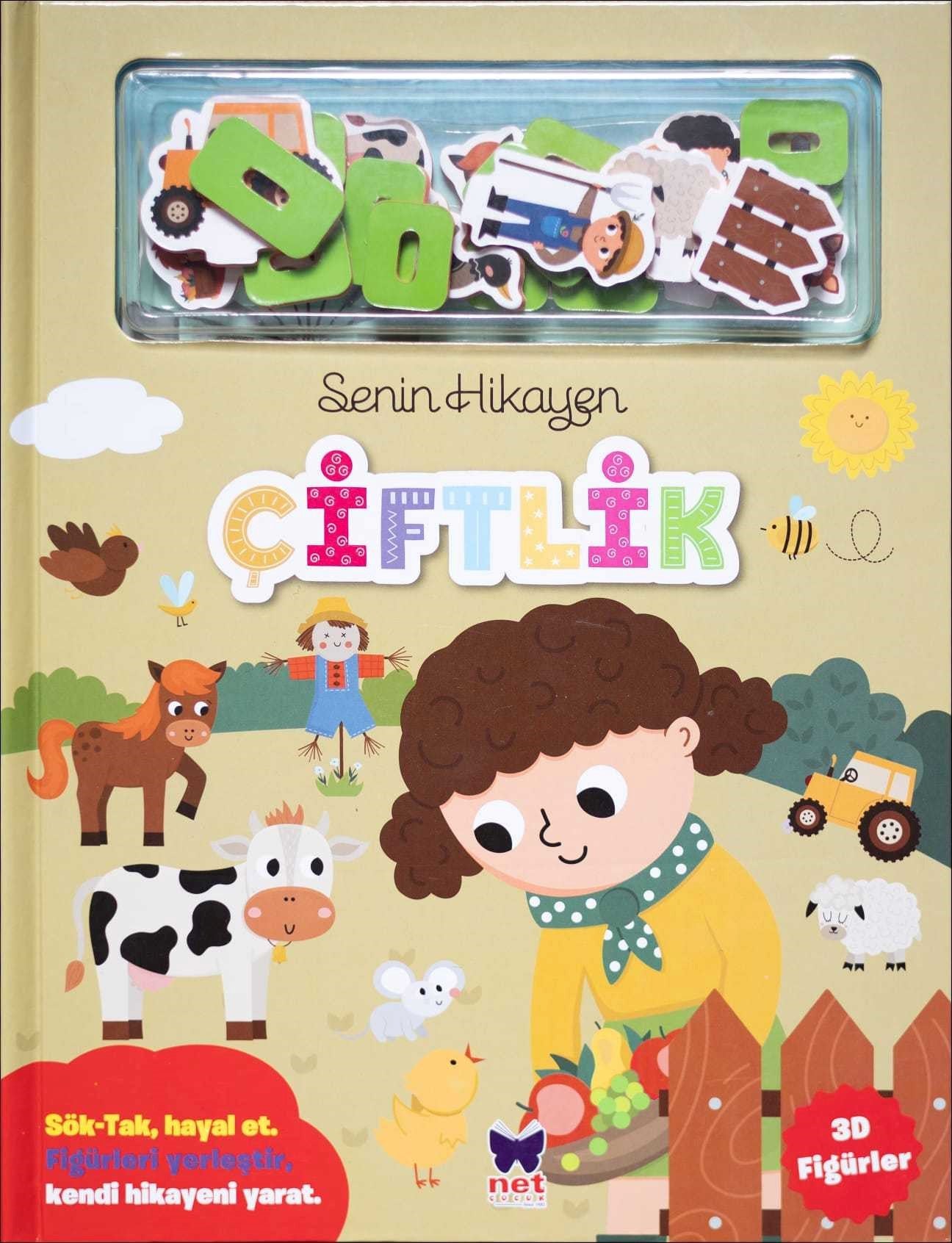 Senin Hikayen - Çiftlik – Kolektif – Net Çocuk Yayınları – kitap kapağı