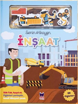 Senin Hikayen - İnşaat – Kolektif – Net Çocuk Yayınları – kitap kapağı
