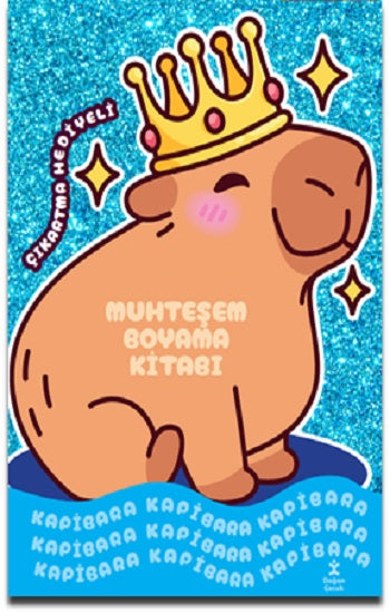 Kapibara - Muhteşem Boyama Kitabı – Kolektif – Doğan Çocuk – kitap kapağı