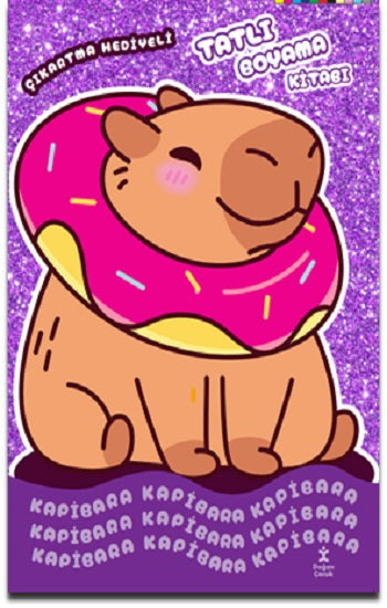 Kapibara - Tatlı Boyama Kitabı – Kolektif – Doğan Çocuk – kitap kapağı