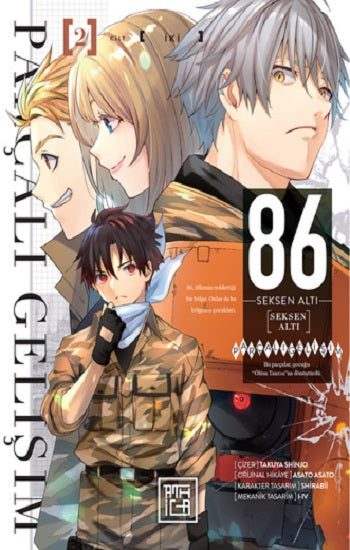 86: Seksen Altı Parçalı Gelişim 2 – Asato Asato – Athica Yayınları – kitap kapağı