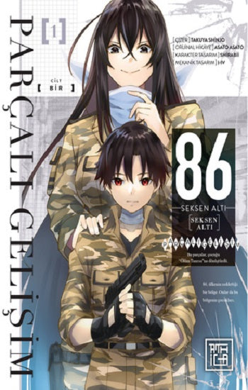 86: Seksen Altı Parçalı Gelişim 1 – Asato Asato – Athica Yayınları – kitap kapağı