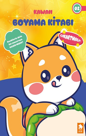 Kawaii Boyama Kitabı - 2 – Kolektif – Eksik Parça Yayınları – kitap kapağı