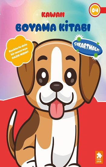 Kawaii Boyama Kitabı - 4 – Kolektif – Eksik Parça Yayınları – kitap kapağı