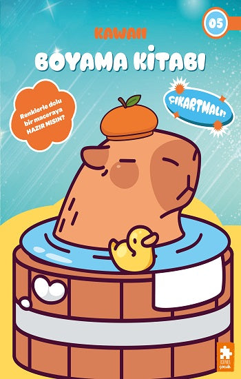 Kawaii Boyama Kitabı - 5 – Kolektif – Eksik Parça Yayınları – kitap kapağı