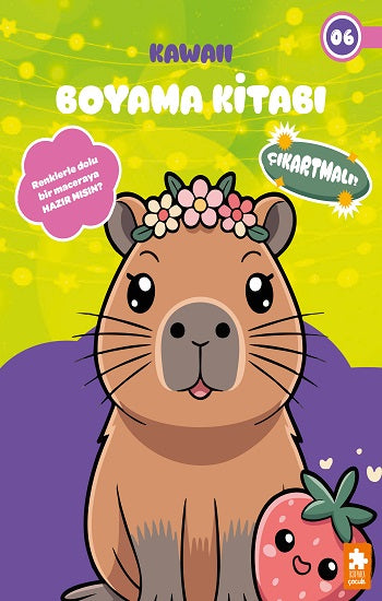 Kawaii Boyama Kitabı - 6 – Kolektif – Eksik Parça Yayınları – kitap kapağı