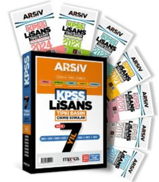 KPSS Lisans Son 7 Yıl Arşiv Serisi Tıpkı Basım Fasikül Fasikül Çıkmış Sorular – Kolektif – Marka Yayınları – kitap