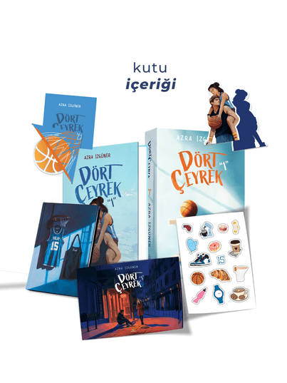 Dört Çeyrek 1 – Hediyeli Kutu (Ciltli) – Azra İzgüner – Ephesus Travel Yayınları – kitap kapağı