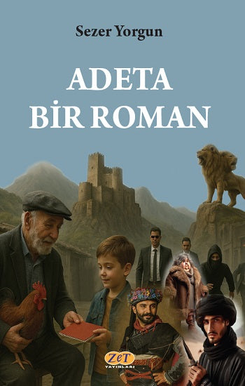 Adeta Bir Roman – Sezer Yorgun – Zet Yayınları – kitap kapağı